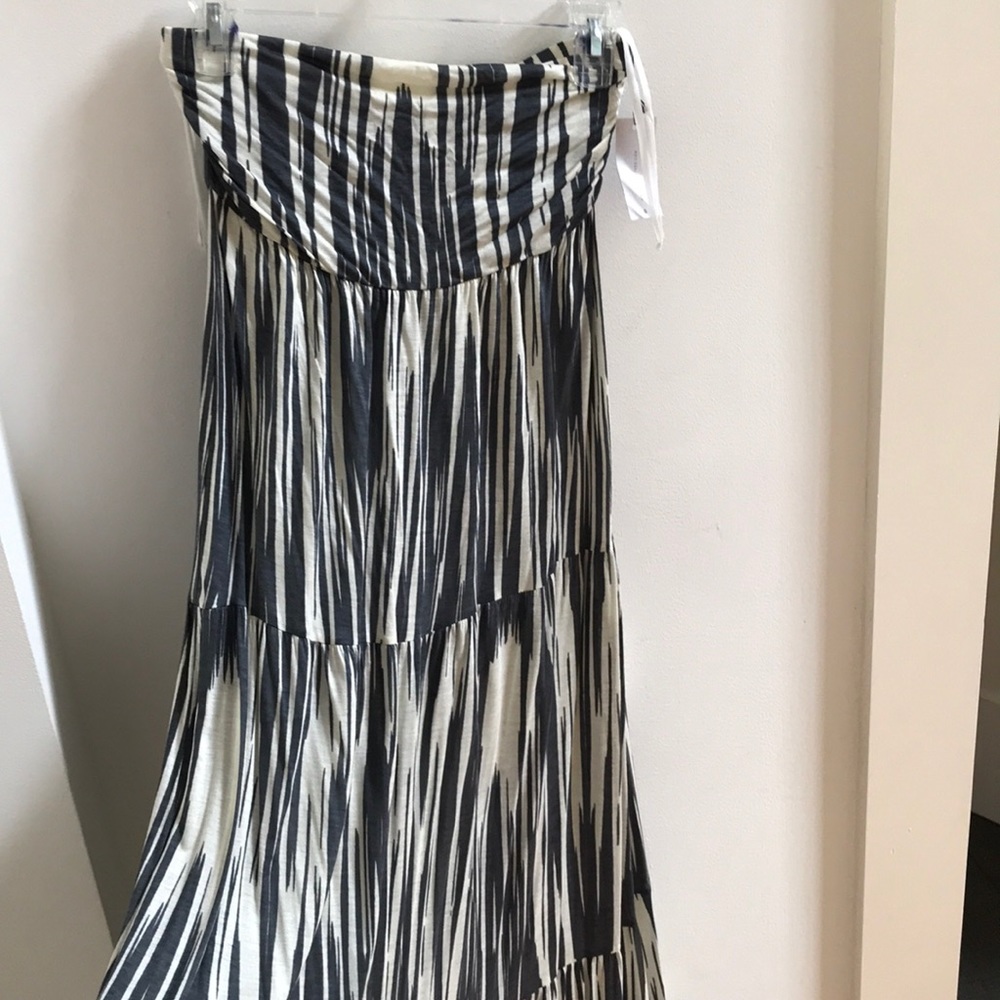 Velvet brand strapless maxi cover up